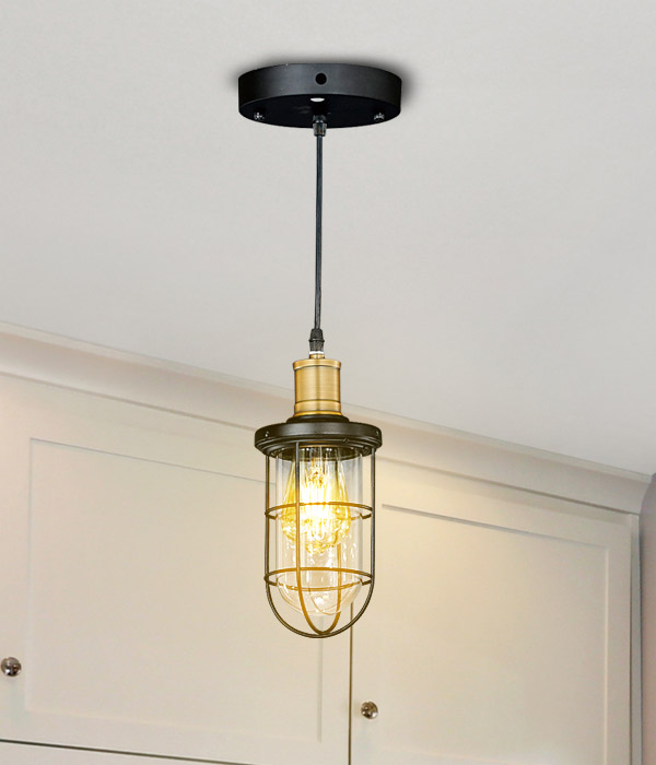 다롱 골드 1등 펜던트형 센서 [블랙]