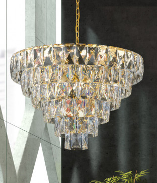 테리 21등 샹들리에조명 크리스탈거실등 펜던트형