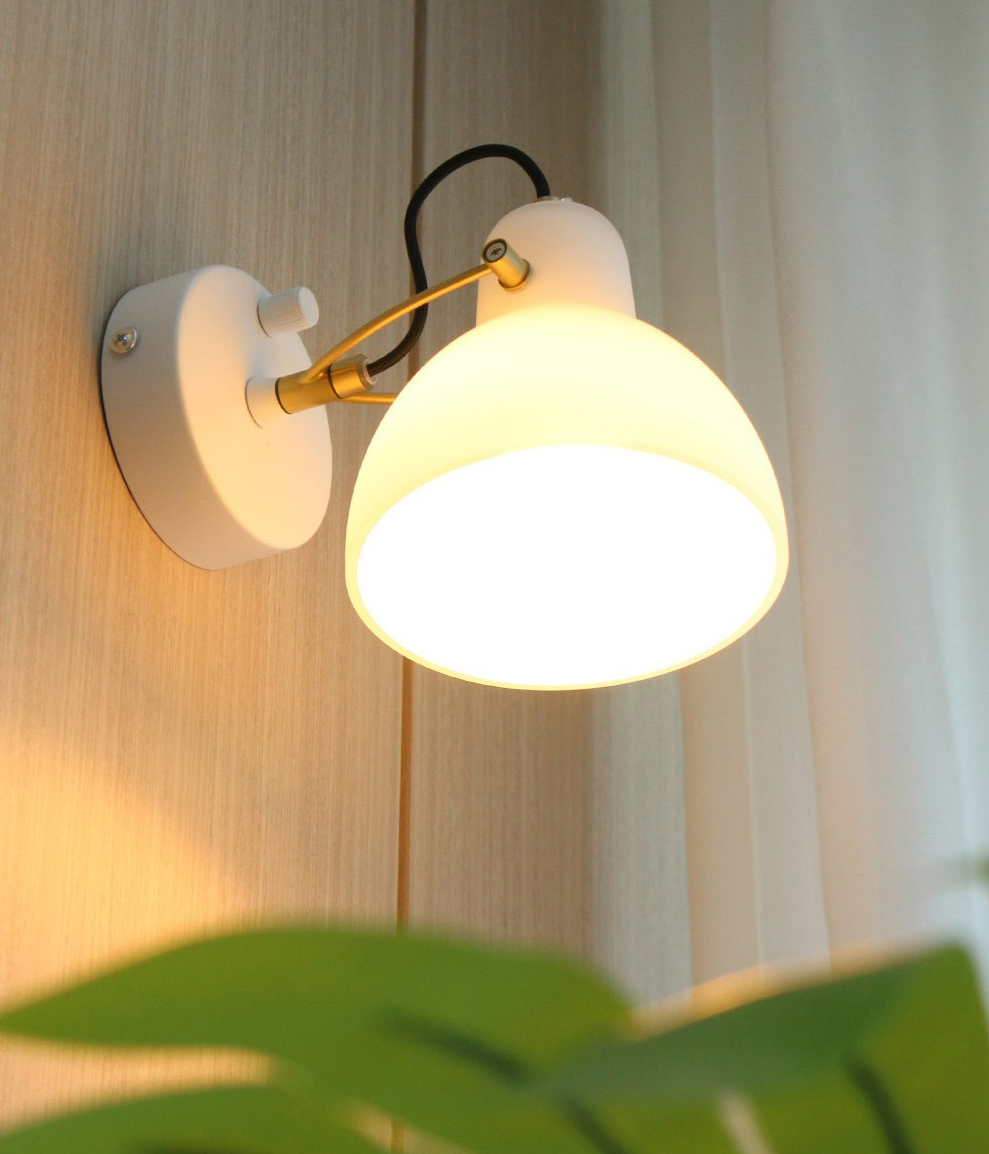 엘스 인테리어벽등 스위치 벽등 (화이트)